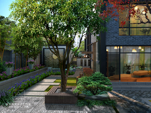庭院设计效果图的设计原则
