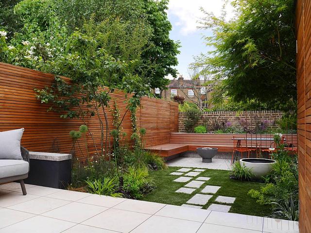 庭院设计:小面积花园也可以设计得很精致好看