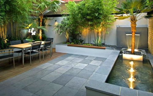 庭院设计 20平的花园这么设计,舒适又简约,完美