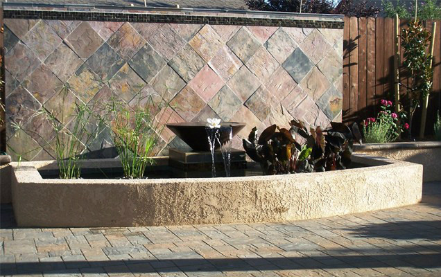 60P庭院小水景设计