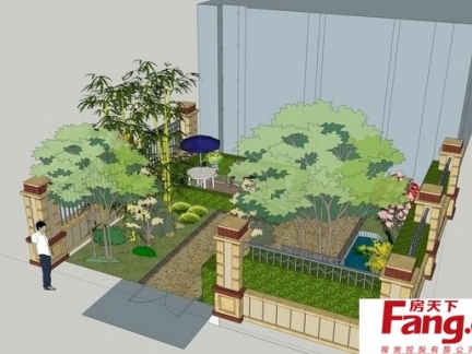 小庭院设计图赏析