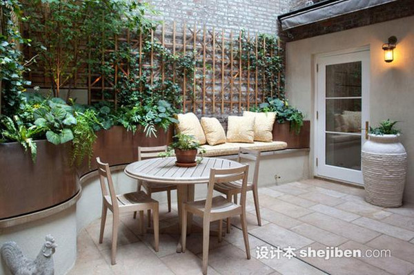 60款超美的庭院设计效果图