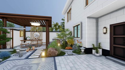 新中式花园,庭院景观,别墅花园,公共景观设计 贵州美嘉园林