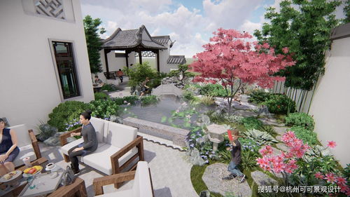 杭州别墅庭院设计 四时美景皆在庭院，尽享诗意栖居