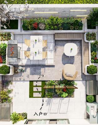 50㎡左右庭院花园如何设计?虽然面积很小,也要做到小而精致